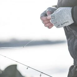 SimmsFishing Men’s Outerwear Wool Half-Finger Glove