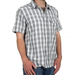 SimmsFishing M's Big Sky Shirt - Short Sleeve Men's Clothing