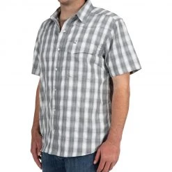 SimmsFishing M's Big Sky Shirt - Short Sleeve Men's Clothing