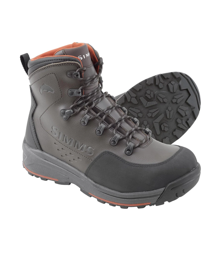 Promo ❤️ SimmsFishing Men's Footwear M's Freestone Wading 🥾 Boots - Rubber Soles 😉 3 SimmsFishing Men's Footwear M's Freestone Wading Boots - Rubber Soles