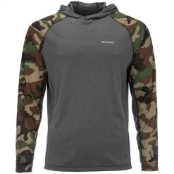 SimmsFishing M's SolarFlex Hoody - Print Men's Clothing