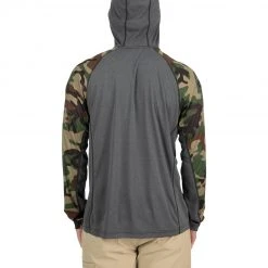 SimmsFishing M's SolarFlex Hoody - Print Men's Clothing