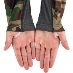 SimmsFishing M's SolarFlex Hoody - Print Men's Clothing