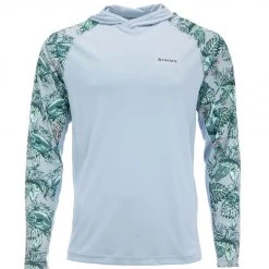 SimmsFishing M's SolarFlex Hoody - Print Men's Clothing