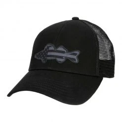 SimmsFishing USA Walleye Trucker Hat Men’s Outerwear