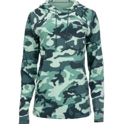 SimmsFishing Women's Clothing W's SolarFlex Hoody Print
