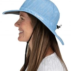 Buy ✨ SimmsFishing W's Superlight Solar Sombrero Hats - Logo & Tech ✨ 12 SimmsFishing W's Superlight Solar Sombrero Hats - Logo & Tech