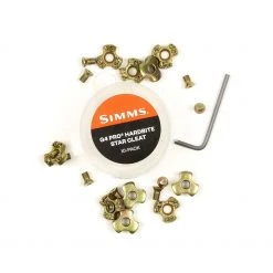 SimmsFishing Studs & Cleats G4 PRO HardBite Star Cleat (100 Count)