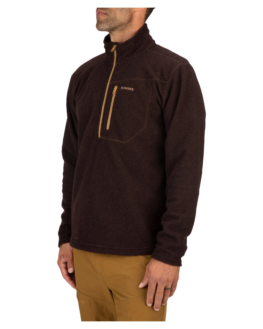 SimmsFishing Fleece M's Rivershed Quarter Zip SimmsFishing Fleece M's Rivershed Quarter Zip