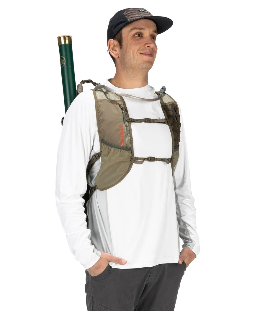 Brand new 🤩 SimmsFishing Flyweight Pack Fishing Vest 👍 6 SimmsFishing Flyweight Pack Fishing Vest