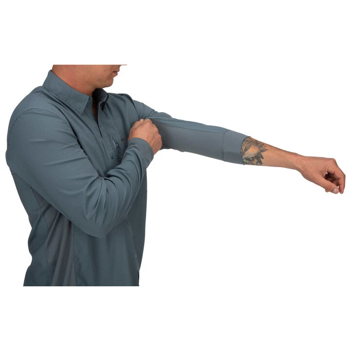 Cheapest 🎁 SimmsFishing Men's Clothing M's Bugstopper Intruder BiComp Fishing 👕 Shirt ⭐ 9 SimmsFishing Men's Clothing M's Bugstopper Intruder BiComp Fishing Shirt