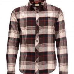 SimmsFishing M's Dockwear Cotton Flannel Shirt Men's Clothing