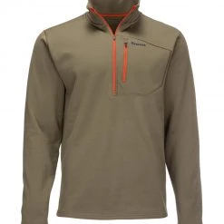 SimmsFishing Fleece M's Thermal Qtr Midlayer Zip Top
