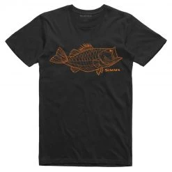 SimmsFishing M's Bass Line T-Shirt - CX Men's Clothing
