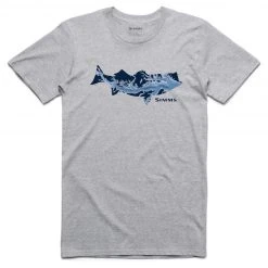 SimmsFishing M's Striper Bay Fill T-Shirt Men's Clothing