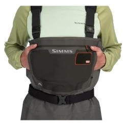 SimmsFishing Stockingfoot Waders M's G3 Guide Waders Riparian Camo Waders - Stockingfoot