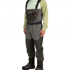 SimmsFishing Stockingfoot Waders M's G3 Guide Waders Riparian Camo Waders - Stockingfoot