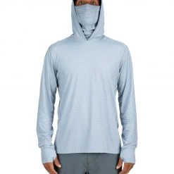 Buy 🔥 SimmsFishing Men's Clothing M's SolarFlex Guide Cooling Hoody 😀 26 SimmsFishing Men's Clothing M's SolarFlex Guide Cooling Hoody