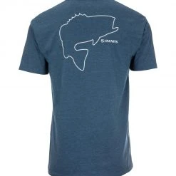 SimmsFishing M's Bass Outline T-Shirt