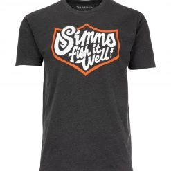 SimmsFishing Men's Clothing M's Fish It Well Badge T-Shirt