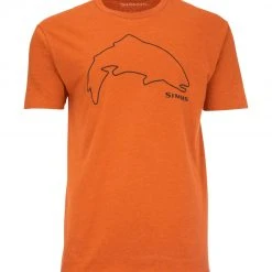 SimmsFishing M's Trout Outline T-Shirt