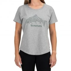 SimmsFishing W's Floral Trout T-Shirt Women's Clothing