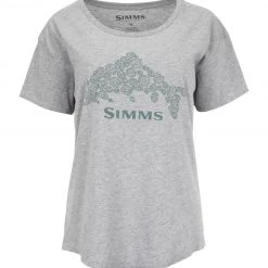 SimmsFishing W's Floral Trout T-Shirt Women's Clothing