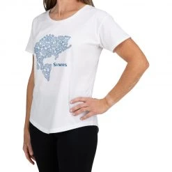 SimmsFishing W's Floral Bass T-Shirt