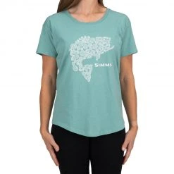 SimmsFishing W's Floral Bass T-Shirt