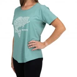 SimmsFishing W's Floral Bass T-Shirt
