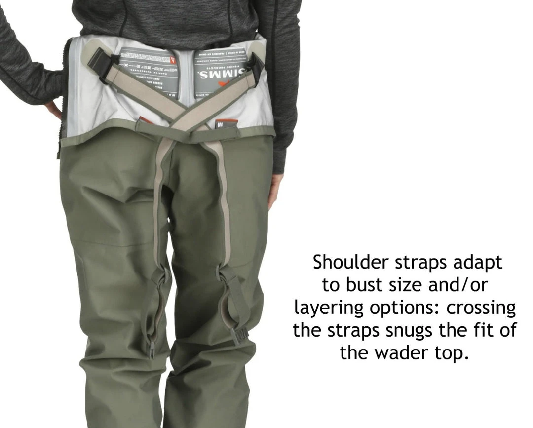 Promo ✨ SimmsFishing W's Freestone Z Waders - Stockingfoot 🌟 10 SimmsFishing W's Freestone Z Waders - Stockingfoot